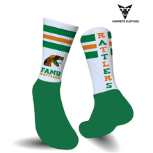 Load image into Gallery viewer, Florida A&amp;M University HBCU Socks
